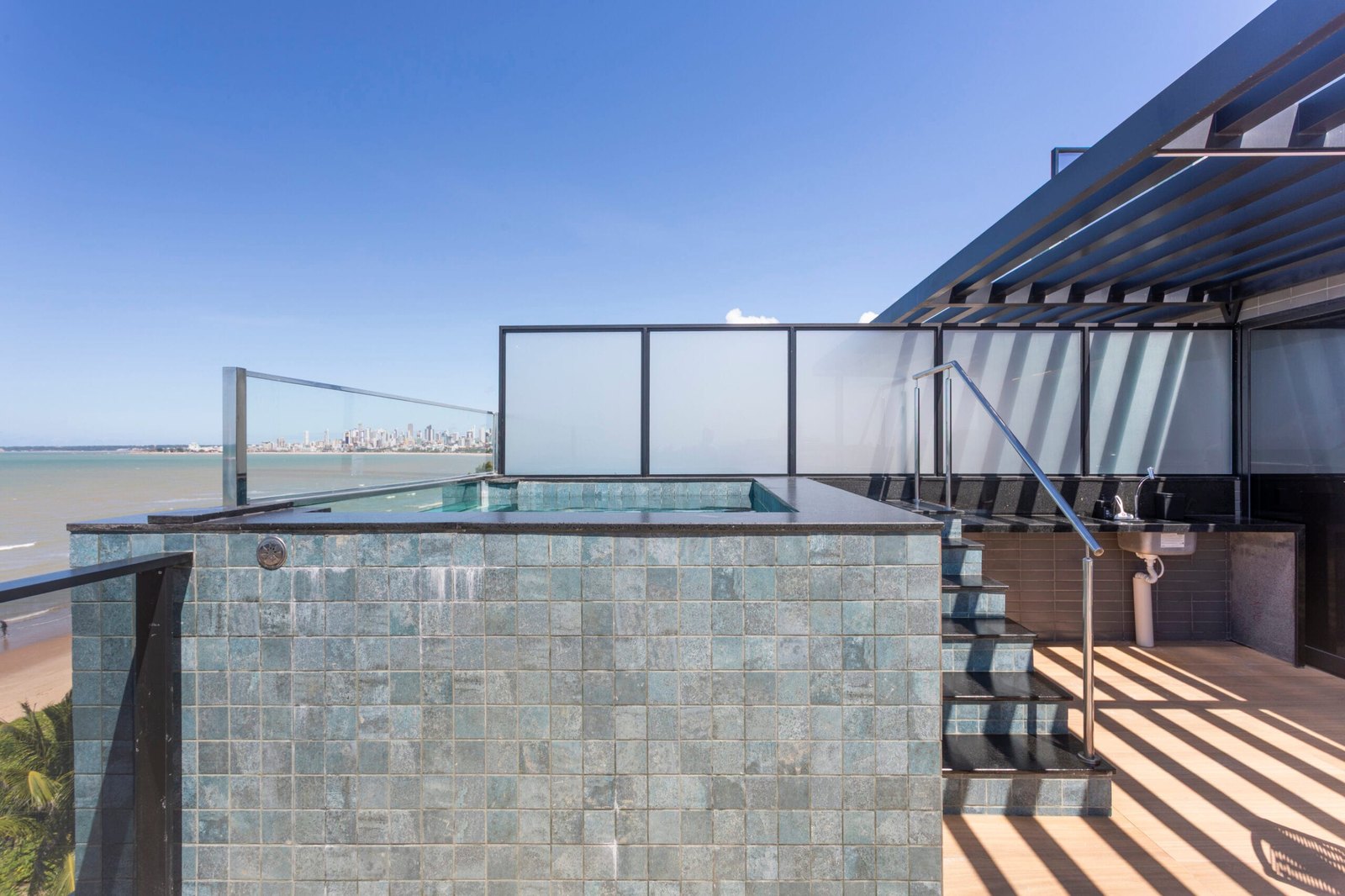 Piscina en la azotea — Alta Marine