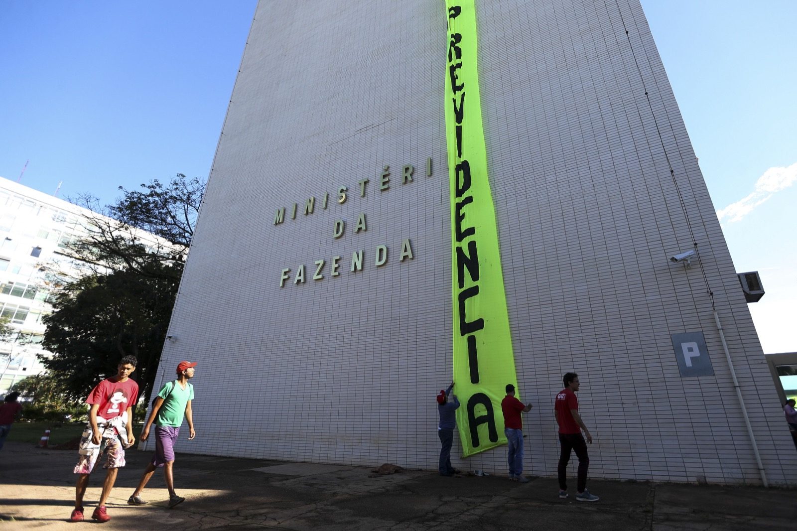 Edifício do Ministério da Fazenda, em Brasília