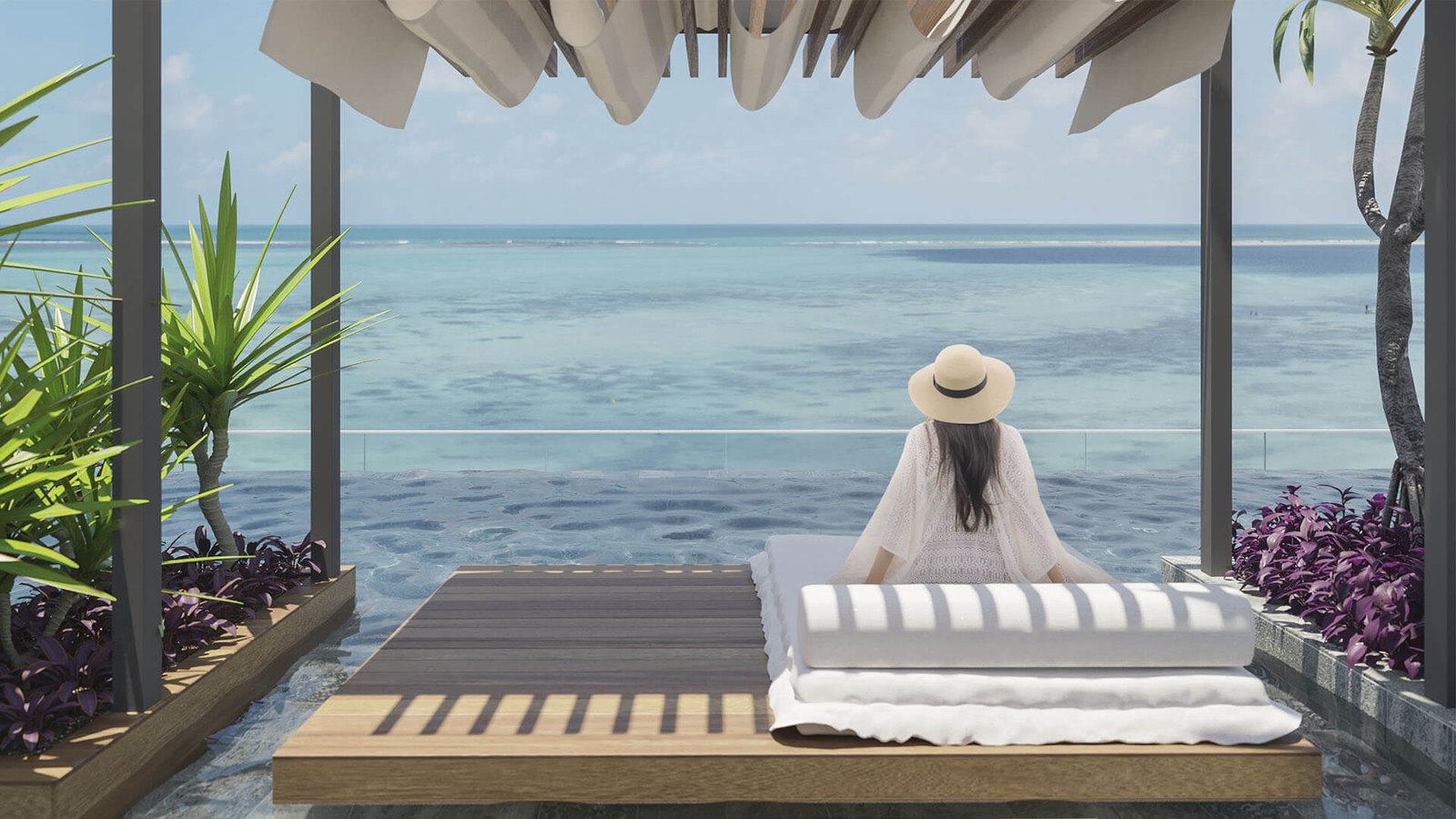 Deck with sea view — Ocean Art Park