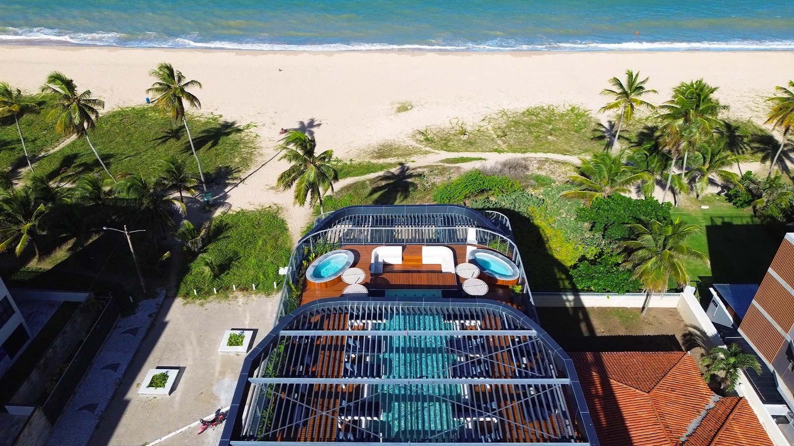 Piscina da cobertura — Setai Aquamaris