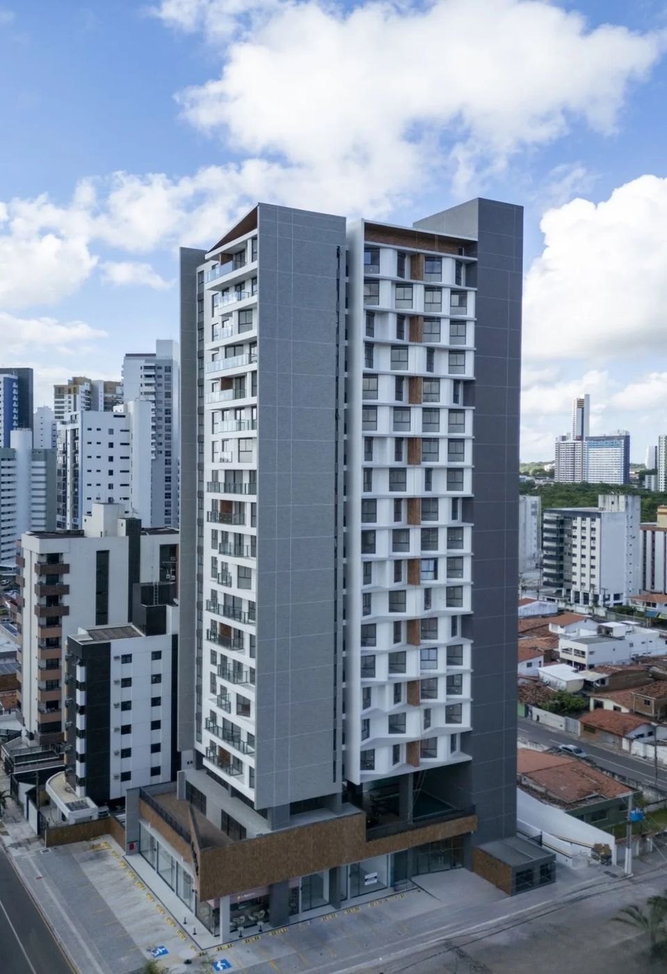 Vista aérea do prédio — Solaz Smart Living