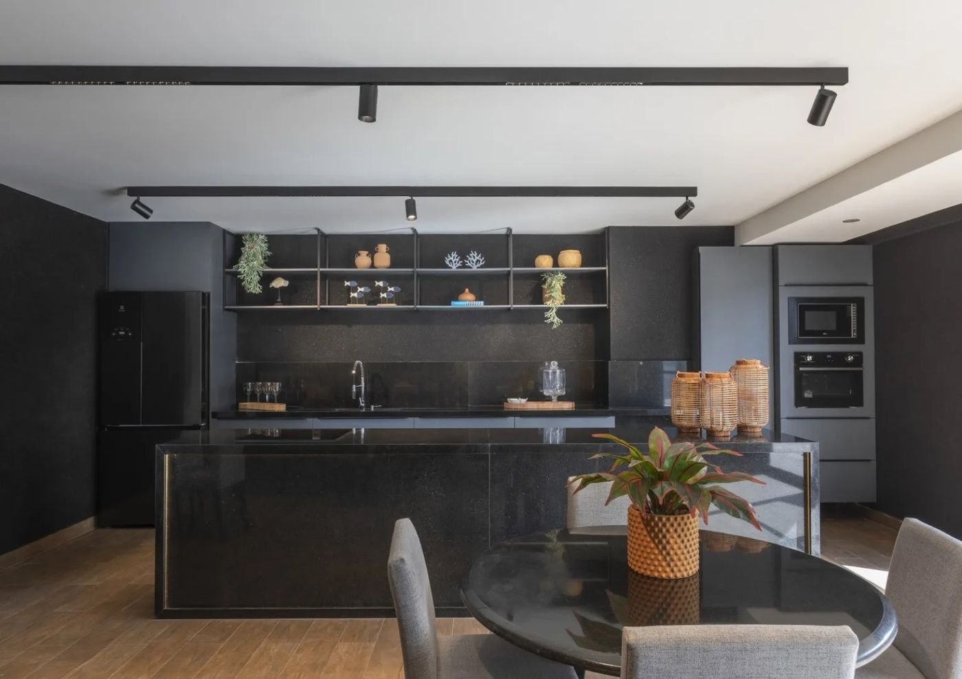 Espaço gourmet em vista ampla — Solaz Smart Living