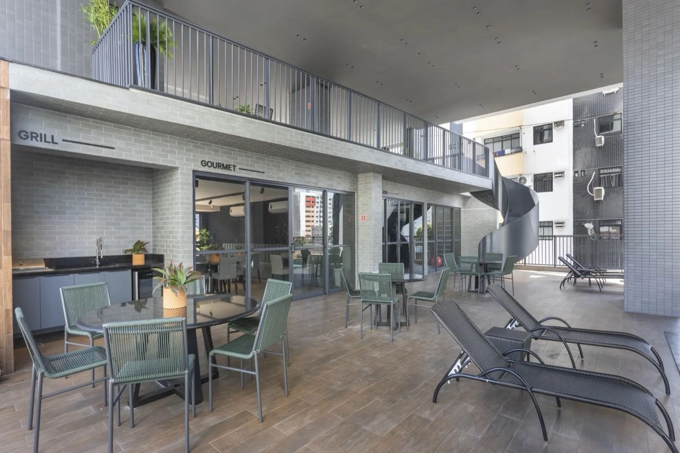 Espaço grill e lazer — Solaz Smart Living